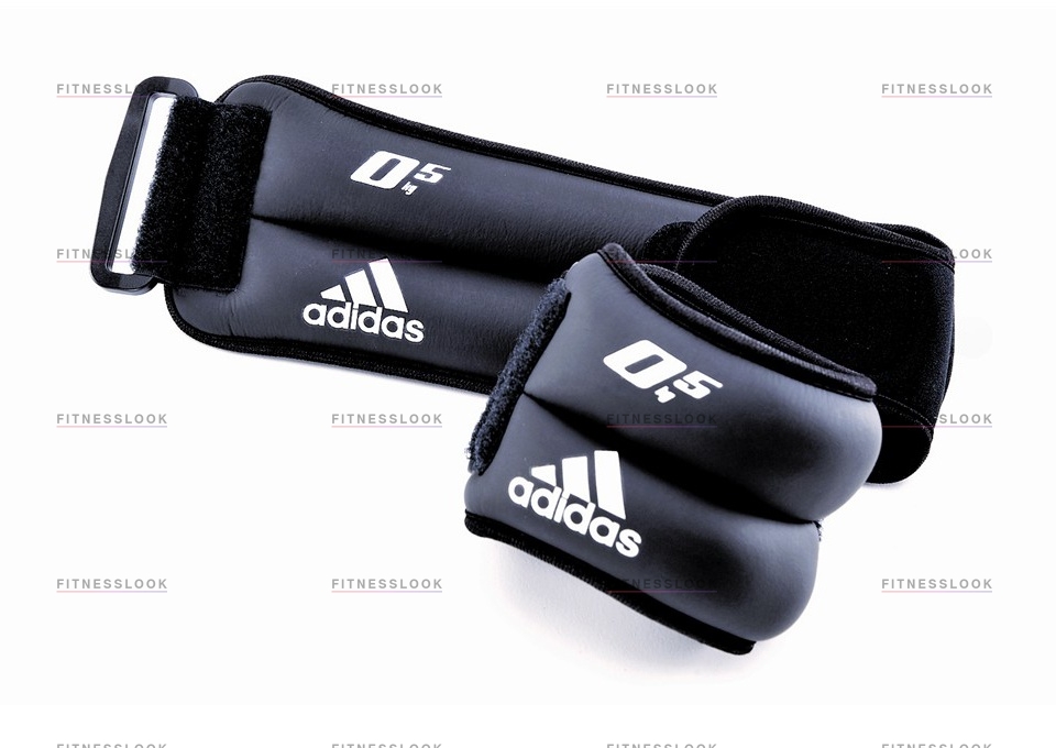 Adidas - на запястья/лодыжки несъемные 0.5 кг из каталога утяжелителей в Краснодаре по цене 2990 ₽