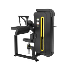 Svensson Industrial H3027 Matte Black Разгибание рук сидя (прямая поверхность) из каталога грузоблочных тренажеров в Краснодаре по цене 85000 ₽