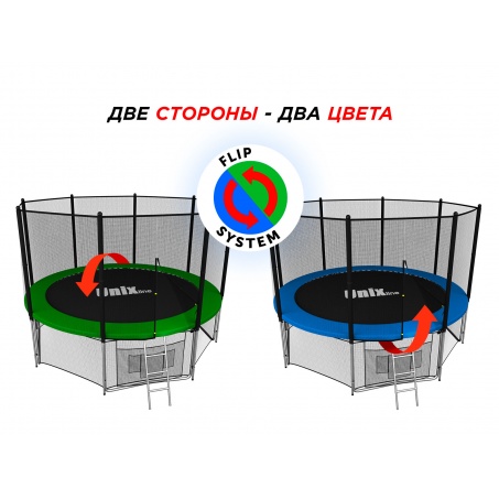 Рендер-4 для Unix line 6ft  / 183 см Classic (outside) синий/зеленый