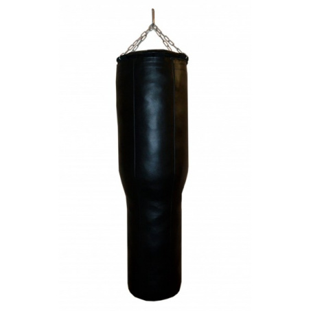 Подвесной боксерский мешок и груша Рокки Гильза 120х40 см. 45 кг. кожа