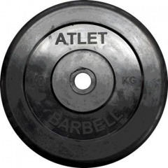 MB Barbell Atlet - 31 мм - 10 кг из каталога дисков для штанги с посадочным диаметром 30 мм.  в Краснодаре по цене 3185 ₽