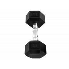 гексагональная 25 кг. в Краснодаре по цене 9780 ₽ в категории обрезиненные гантели UFC