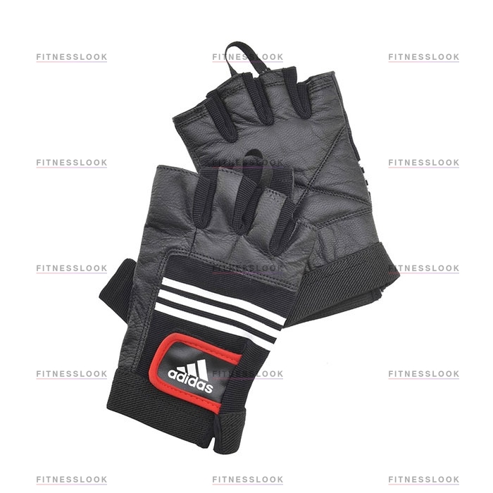 Adidas тяжелоатлетические - кожаные L/XL из каталога аксессуаров для тренировок в Краснодаре по цене 2090 ₽
