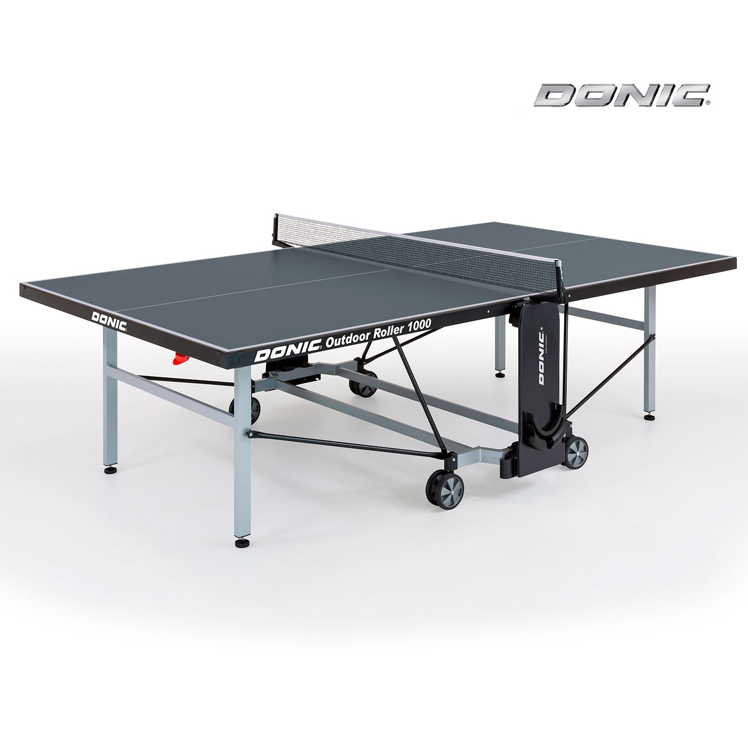 Donic Outdoor Roller 1000 - серый из каталога всепогодных теннисных столов в Краснодаре по цене 99990 ₽
