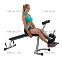 Body Solid Powerline PLCE65 - сгибание/разгибание ног из каталога горнолыжных тренажеров в Краснодаре по цене 41650 ₽