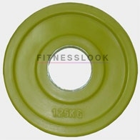 Ромашка евро-классик - 50 мм - 1.25 кг в Краснодаре по цене 629 ₽ в категории диски (блины) для штанг и гантелей Oxygen