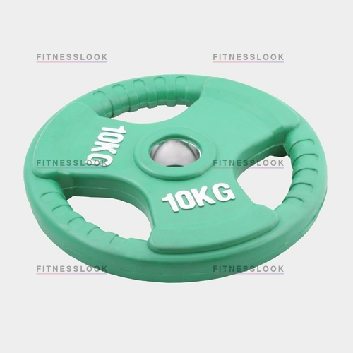 Oxygen евро-классик - 50 мм - 10 кг из каталога дисков (блинов) для штанг и гантелей в Краснодаре по цене 4090 ₽
