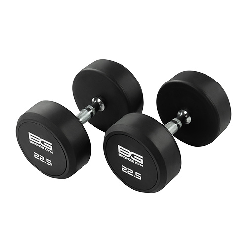 22.5 кг BG-PA-DB-R225 в Краснодаре по цене 6690 ₽ в категории обрезиненные гантели Bronze Gym
