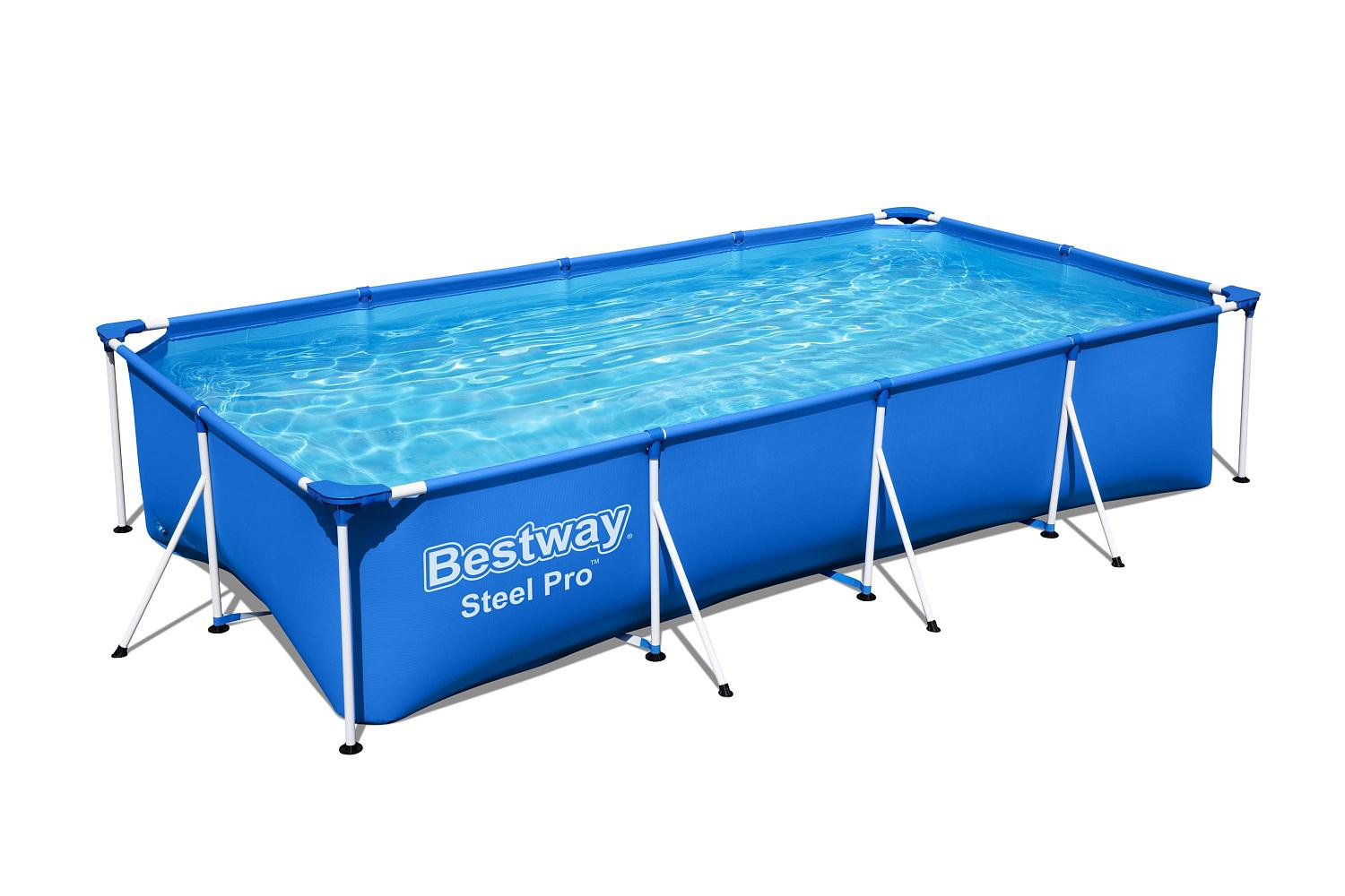 Bestway Steel Pro 56424 BW из каталога каркасных бассейнов в Краснодаре по цене 28571 ₽