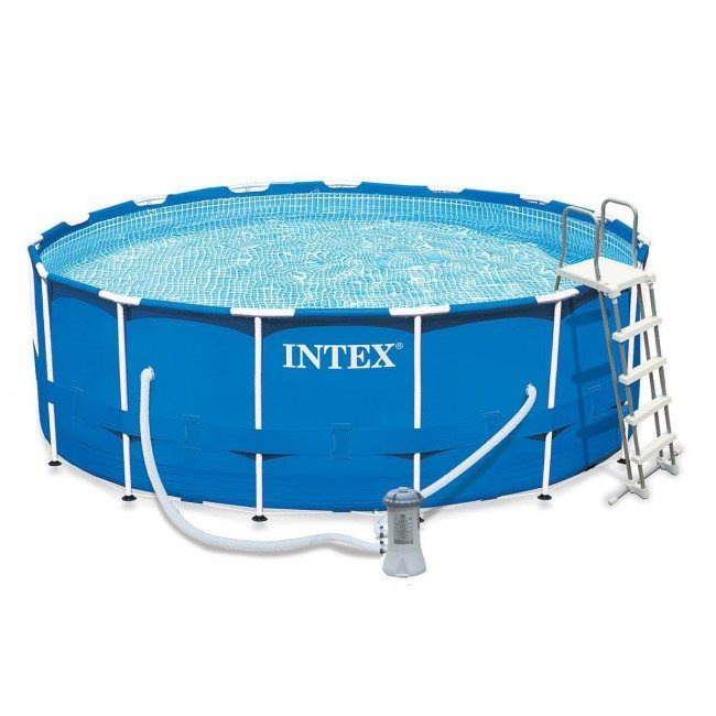 Intex Metal Frame 28242 из каталога каркасных бассейнов в Краснодаре по цене 78600 ₽