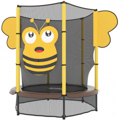 Unix line 4.6 ft Bee (140 cm) из каталога батутов с защитной сеткой в Краснодаре по цене 9270 ₽