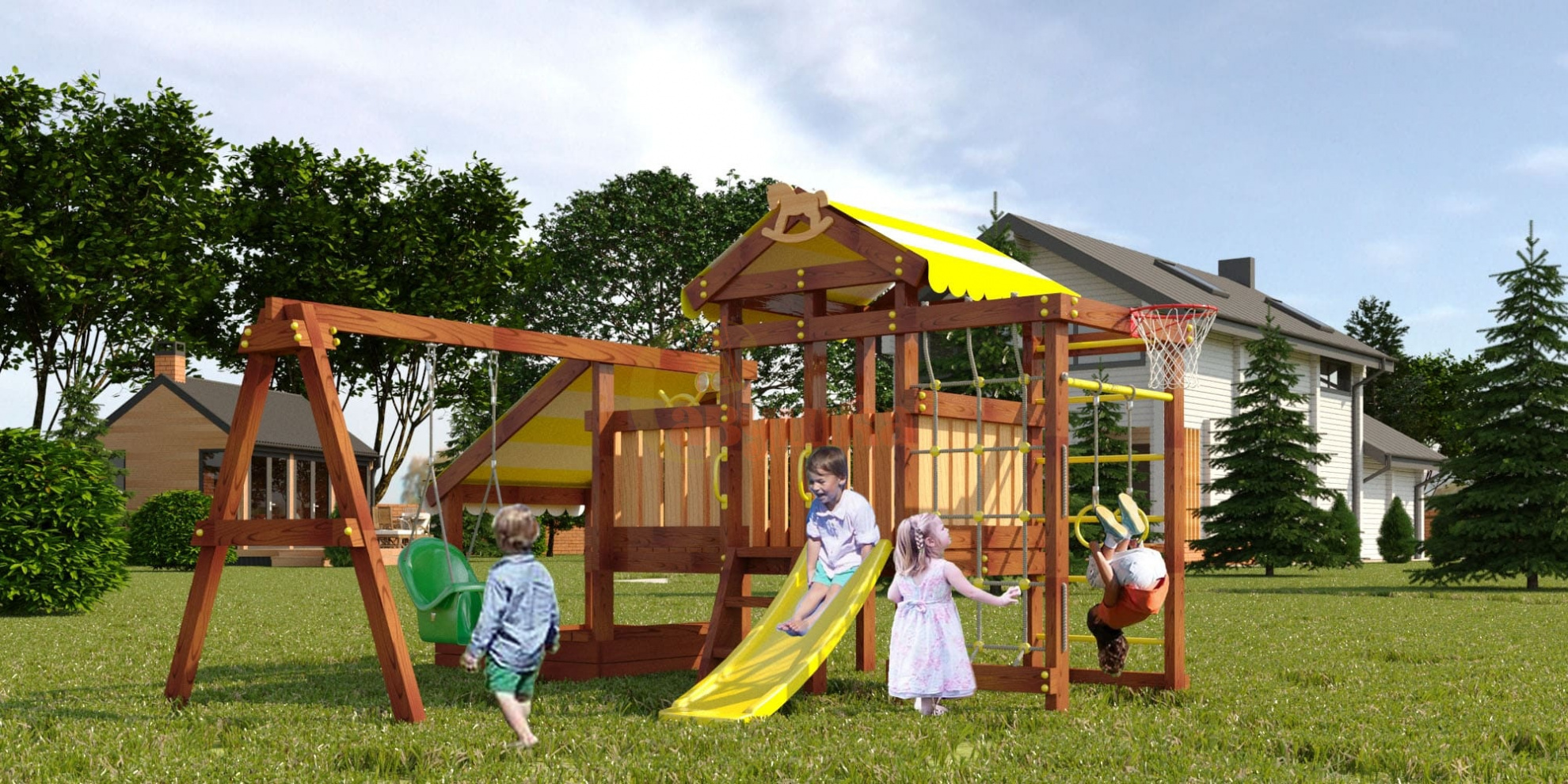 Baby play 12 в Краснодаре по цене 68900 ₽ в категории детские игровые комплексы Савушка
