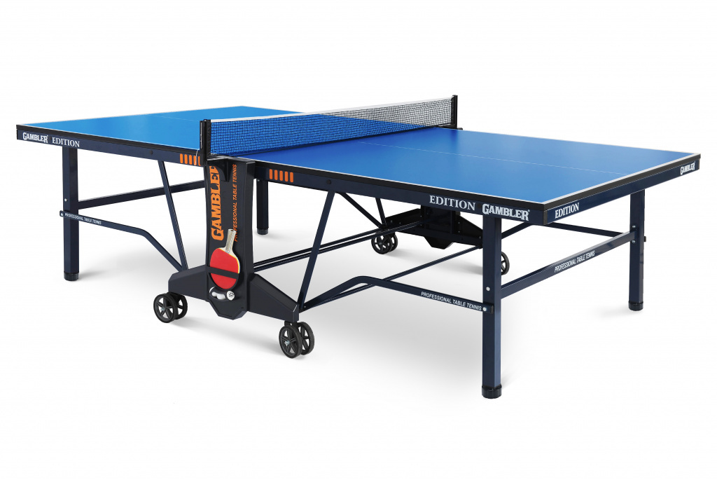 Gambler Edition blue из каталога теннисных столов для помещений в Краснодаре по цене 60990 ₽