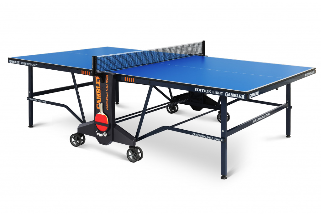 Edition Light blue в Краснодаре по цене 55590 ₽ в категории теннисные столы Gambler
