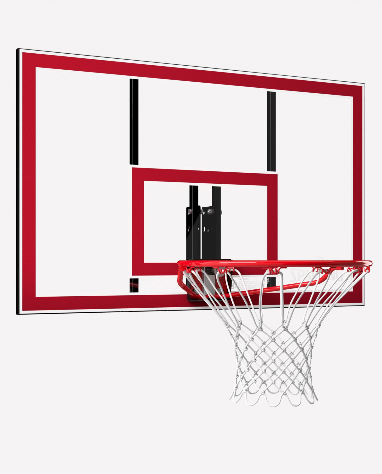 Spalding Combo - Polycarbonate из каталога баскетбольных щитов в Краснодаре по цене 25990 ₽