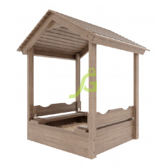 Детская деревянная песочница с крышей IgraGrad  в Краснодаре по цене 18700 ₽