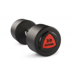 Ziva 34 кг. ZVO-DBPU-1023 из каталога обрезиненных гантелей в Краснодаре по цене 16150 ₽