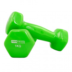 Protrain 1 кг. HC4005-1 из каталога виниловых гантелей в Краснодаре по цене 680 ₽