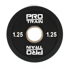 Protrain 1.25 полиуретан PPU-1,25 из каталога дисков для штанги с посадочным диаметром 50 мм. в Краснодаре по цене 860 ₽