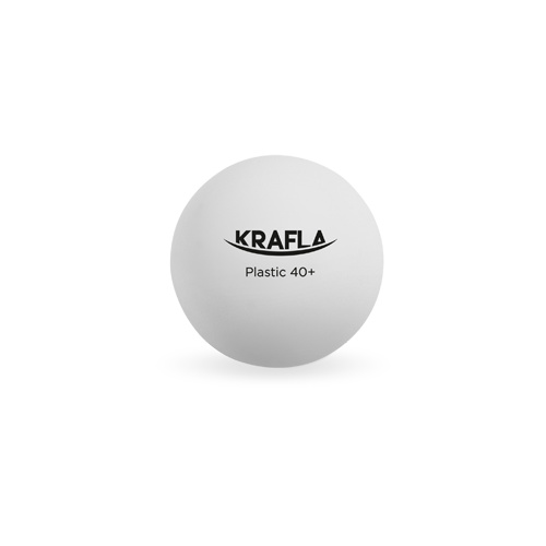 KRAFLA KRAFLA B-WT60 мяч без звезд (6шт) из каталога мячей для настольного тенниса в Краснодаре по цене 300 ₽