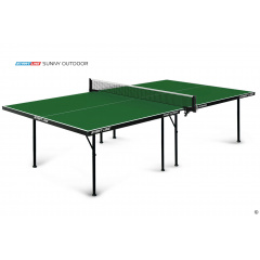 Start Line Sunny Outdoor Зелёный из каталога теннисных столов в Краснодаре по цене 32490 ₽