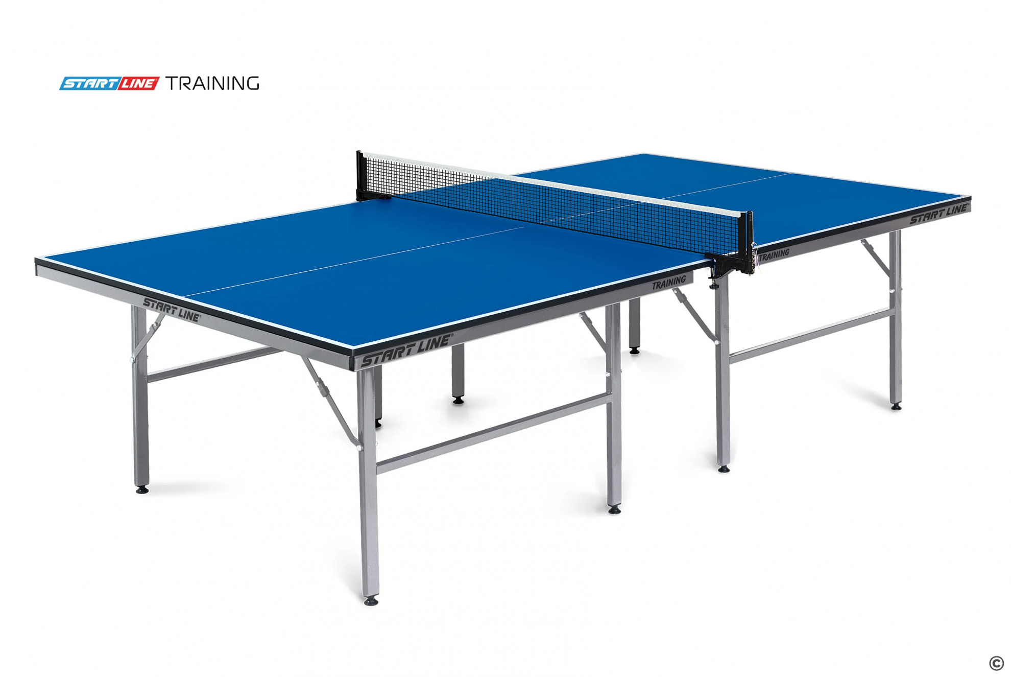 Start Line Training Синий из каталога теннисных столов для помещений в Краснодаре по цене 29990 ₽