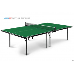 Всепогодный теннисный стол Start Line Sunny Light Outdoor Зелёный в Краснодаре по цене 26590 ₽