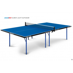 Всепогодный теннисный стол Start Line Sunny Light Outdoor Синий в Краснодаре по цене 26590 ₽
