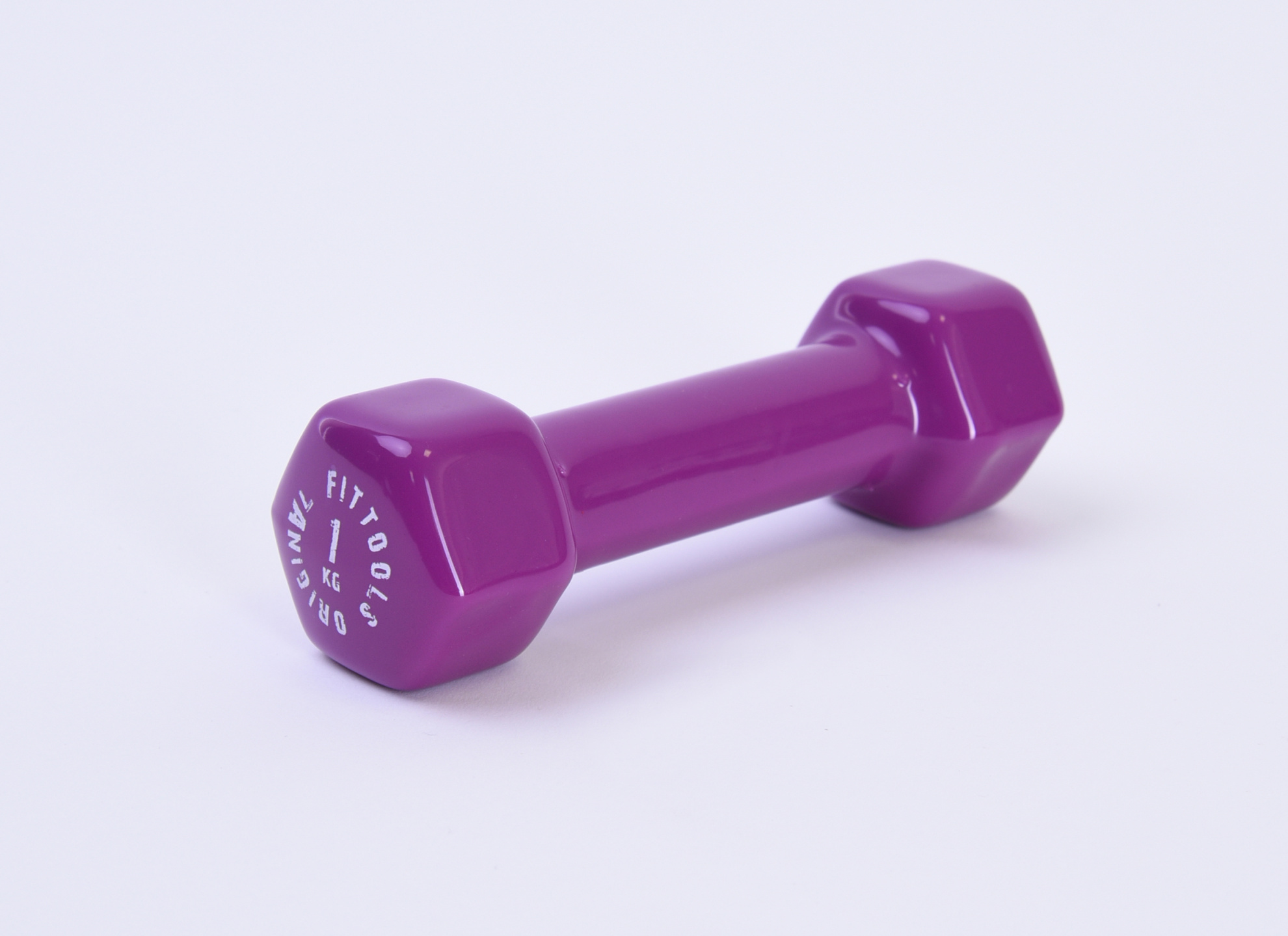 1 кг (Цвет - ярко пурпурный) в Краснодаре по цене 430 ₽ в категории виниловые гантели Original FitTools