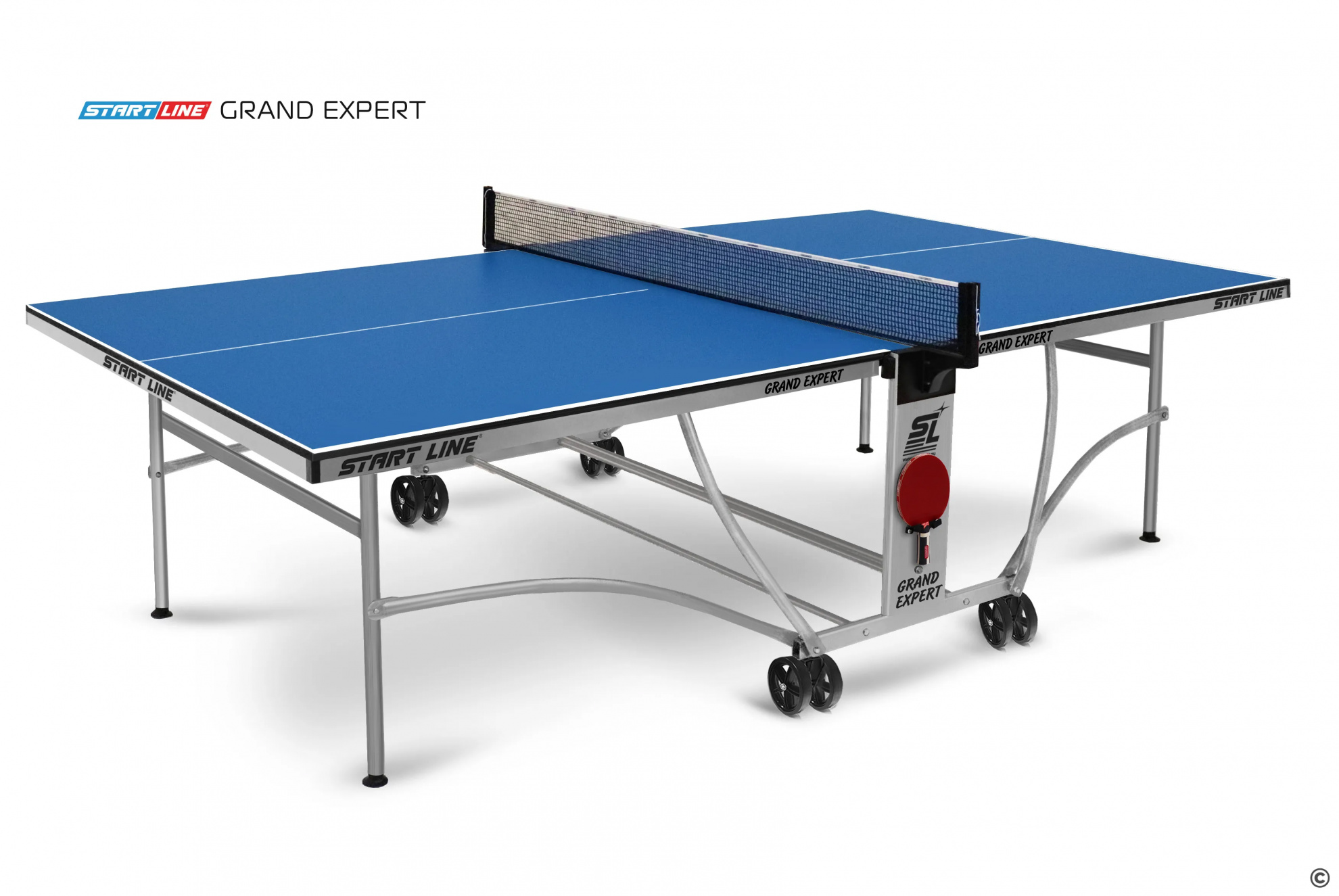 Start Line Grand Expert Синий из каталога теннисных столов для помещений в Краснодаре по цене 33990 ₽