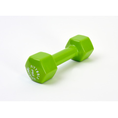 Original FitTools 3 кг (Цвет - зеленый) из каталога виниловых гантелей в Краснодаре по цене 1110 ₽