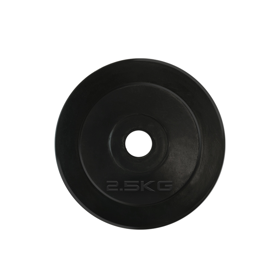 2,5 кг обрезиненный черный в Краснодаре по цене 1130 ₽ в категории диски (блины) для штанг и гантелей UnixFit