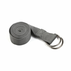 PRCTZ с металлическим карабином Yoga Strap, серый из каталога товаров для йоги в Краснодаре по цене 430 ₽