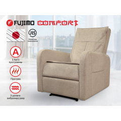 Fujimo COMFORT CHAIR F3005 FMF с механическим приводом  Ваниль из каталога массажных кресел в Краснодаре по цене 61200 ₽
