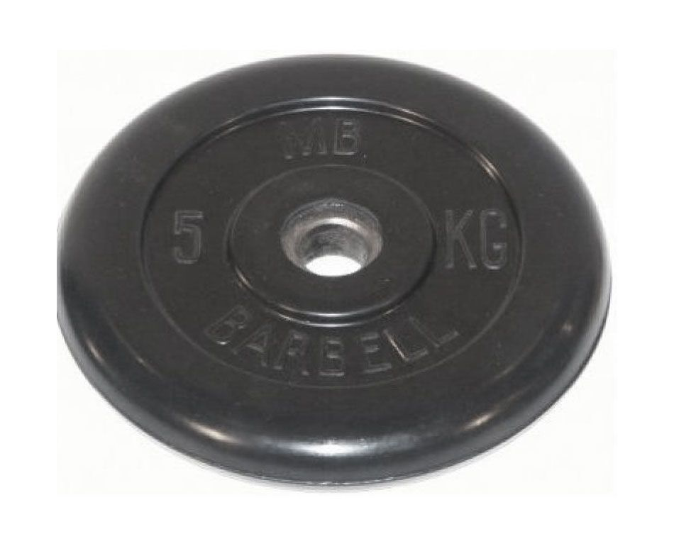 (металлическая втулка) 5 кг / диаметр 51 мм в Краснодаре по цене 2898 ₽ в категории диски (блины) для штанг и гантелей MB Barbell