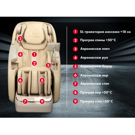 Рендер-9 для OTO CENTURION PRO CN-01 Бежевый без очков
