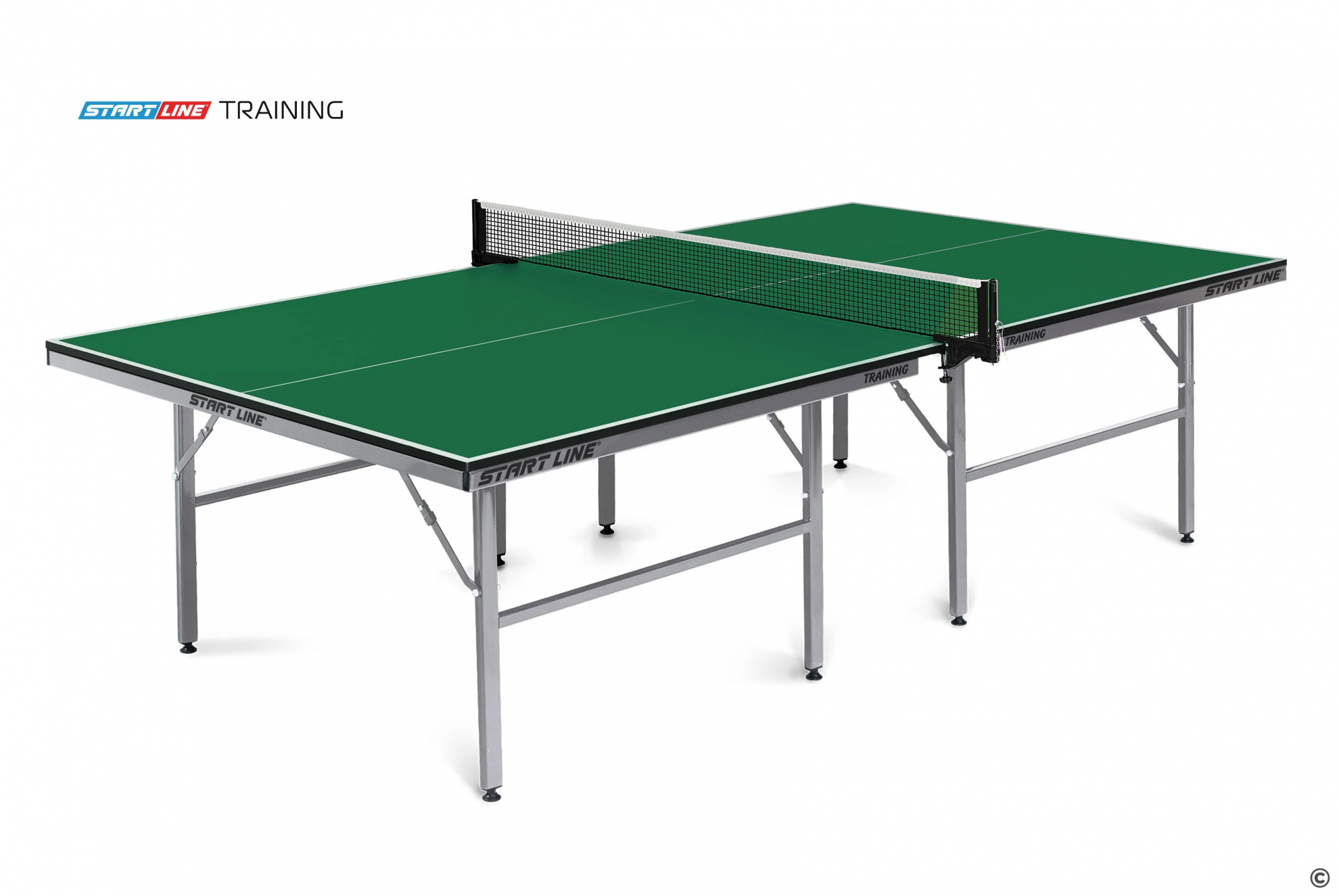 Start Line Training Зелёный из каталога теннисных столов для помещений в Краснодаре по цене 29990 ₽