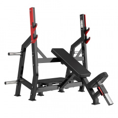 Protrain PP142 наклонная из каталога скамей со стойкой в Краснодаре по цене 94050 ₽