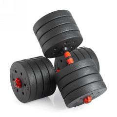 VictoryFit с грифом, 50 кг. (2х25 кг.) VF-DC500 из каталога разборных (наборных) гантелей в Краснодаре по цене 5720 ₽