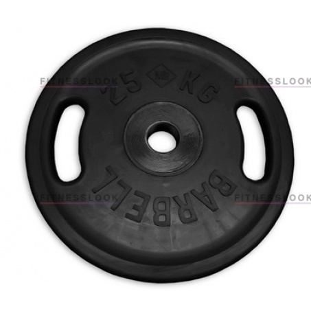Рендер-0 для MB Barbell евро-классик с ручками черный - 50 мм - 25 кг