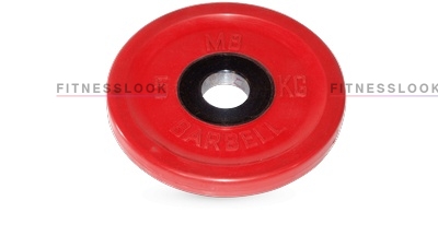 евро-классик красный - 50 мм - 5 кг в Краснодаре по цене 4984 ₽ в категории диски (блины) для штанг и гантелей MB Barbell