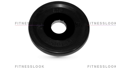 евро-классик черный - 50 мм - 2.5 кг в Краснодаре по цене 2426 ₽ в категории диски (блины) для штанг и гантелей MB Barbell