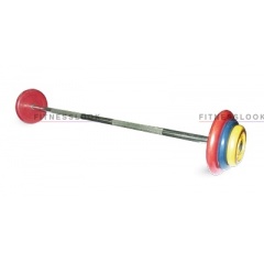 MB Barbell цветная - 17.5 кг из каталога штанг в Краснодаре по цене 7730 ₽