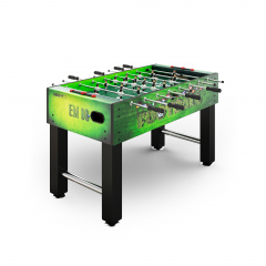 Unix Line Футбол - Кикер (140х74 cм) Green из каталога игровых столов для настольного футбола (кикера) в Краснодаре по цене 26270 ₽