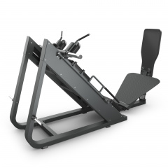 UnixFit Fit PRO (UC-1662) Жим ногами 45 градусов / гакк машина из каталога тренажеров на свободных весах в Краснодаре по цене 195420 ₽