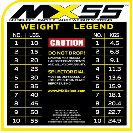 Рендер-17 для First Degree Fitness MX Select MX85 вес 5.6 - 38.6 кг, 1 шт