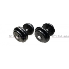 MB Barbell Tight Set  66 кг из каталога обрезиненных гантелей в Краснодаре по цене 21660 ₽