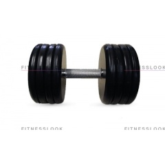 MB Barbell классик - 42 кг из каталога обрезиненных гантелей в Краснодаре по цене 8265 ₽