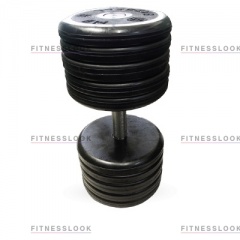 MB Barbell классик - 56 кг из каталога обрезиненных гантелей в Краснодаре по цене 13992 ₽
