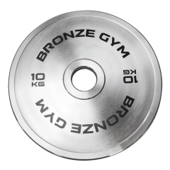 Bronze Gym 10 кг BGPLST100 из каталога дисков для штанги с посадочным диаметром 50 мм. в Краснодаре по цене 8160 ₽
